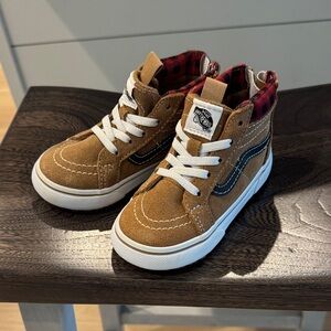 Vans Toddler Tan High-Top Sneakers